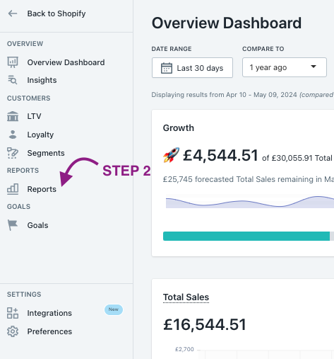 How to Access Reports on By the Numbers